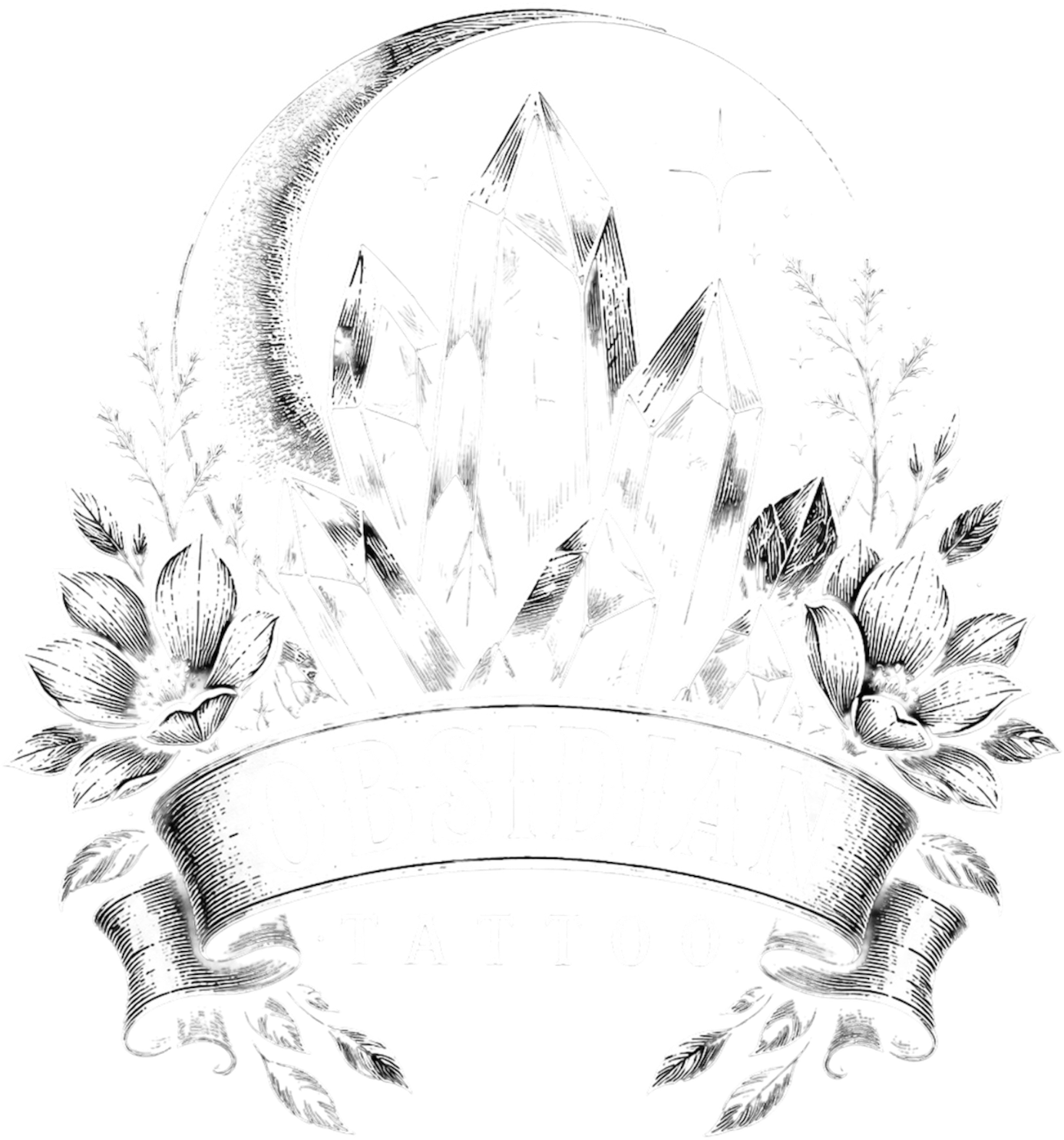 Obsidian Tattoo logó